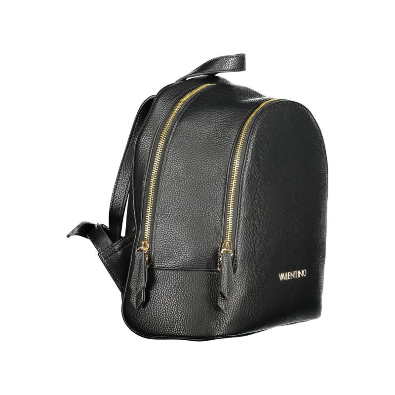 Black Polyethylene Backpack Mario Valentino