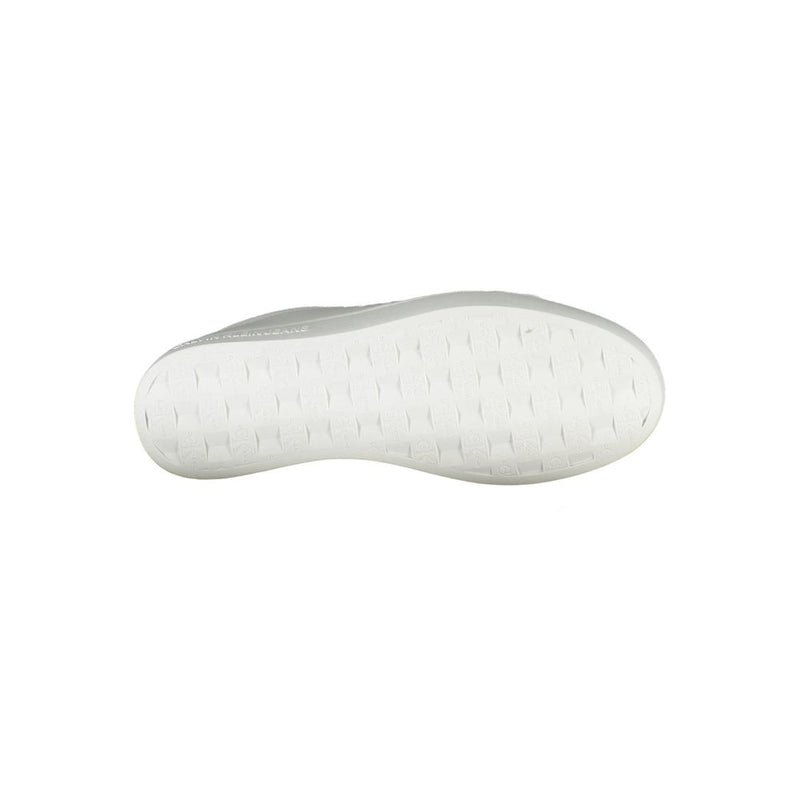White Leather Women Sneaker Calvin Klein