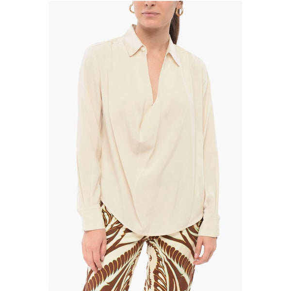 PHILLIPA Blouse with Button-wodn Collar Rag&Bone