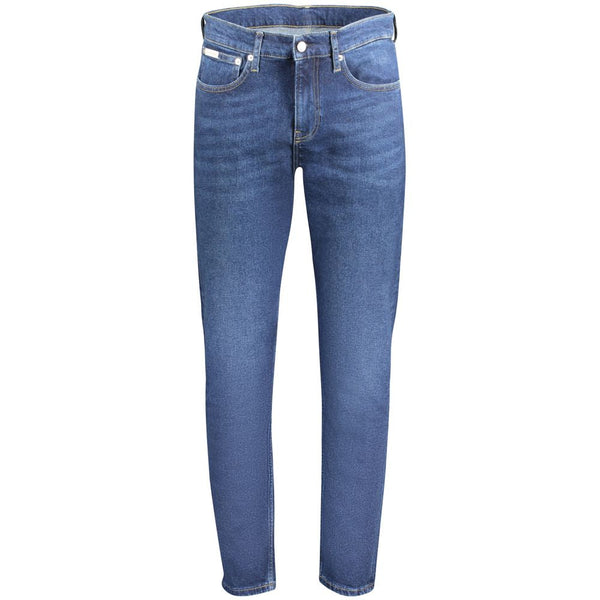 Blue Cotton Men Jean Calvin Klein