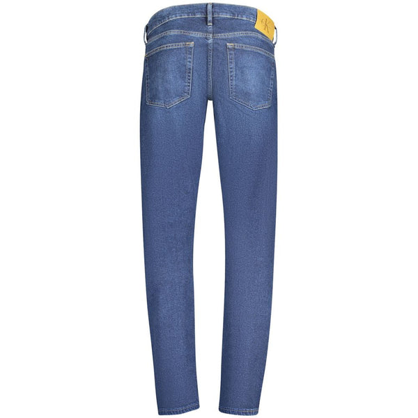 Blue Cotton Men Jean Calvin Klein