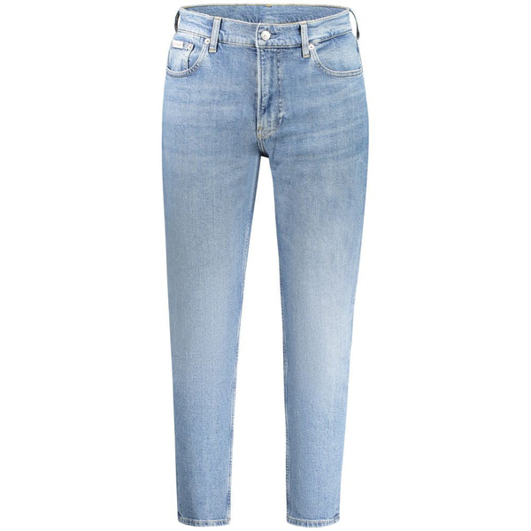 Blue Cotton Men Jeans Calvin Klein