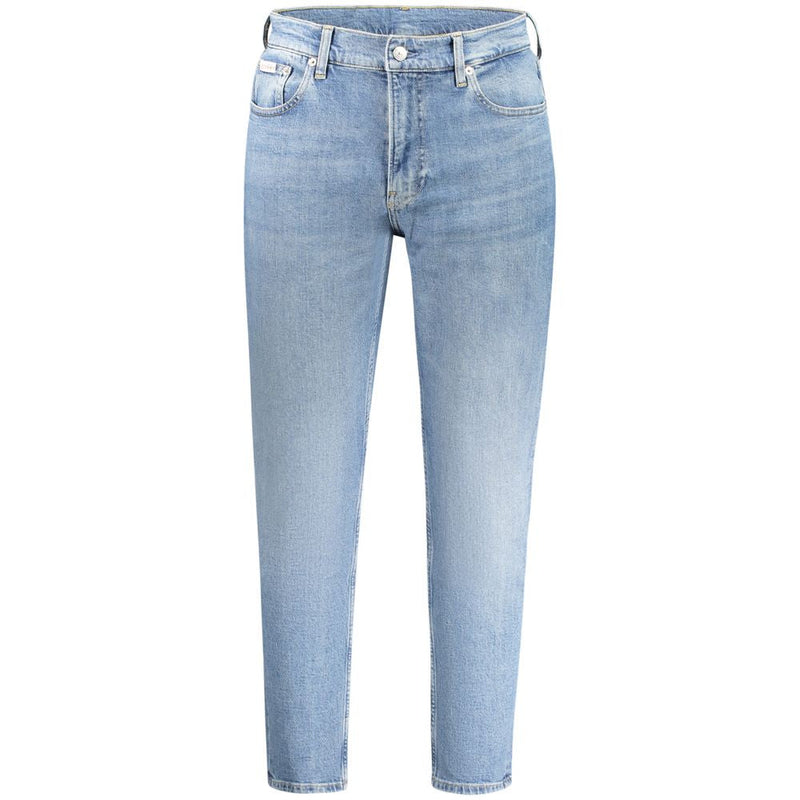 Blue Cotton Men Jeans Calvin Klein