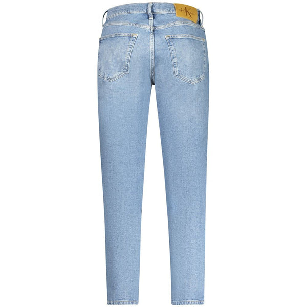 Blue Cotton Men Jeans Calvin Klein