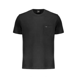 Black Cotton T-Shirt Lee
