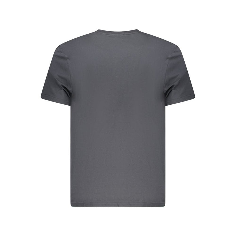 Black Cotton Men T-Shirt Lee