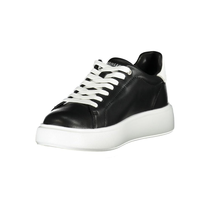 Black Leather Women Sneaker Blauer