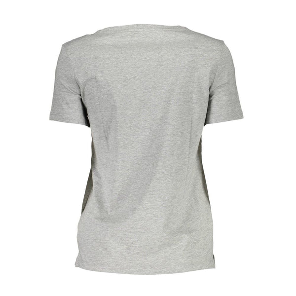 Brown Cotton Women T-Shirt Guess Jeans