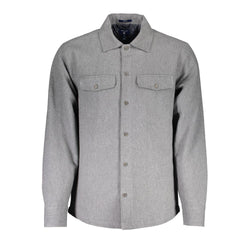 Brown Cotton Men Shirt Gant