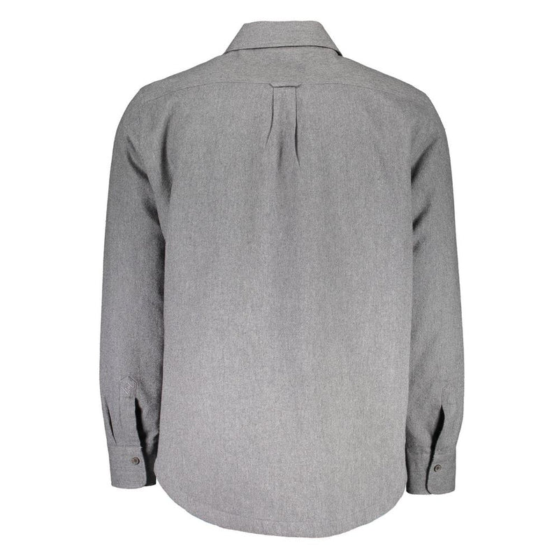 Brown Cotton Men Shirt Gant
