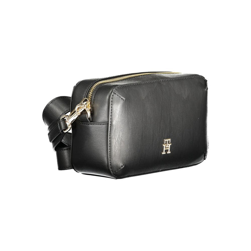 Black Polyethylene Women Handbag Tommy Hilfiger