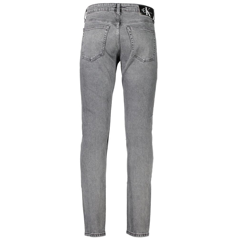 Brown Cotton Men Jeans Calvin Klein