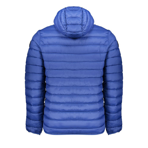 Blue Polyamide Men Jacket Armata Di Mare