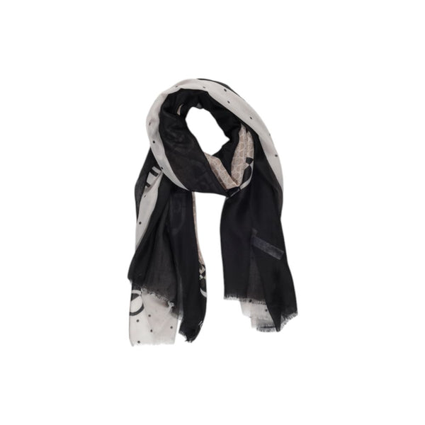 Black Polyester Scarf Liu Jo