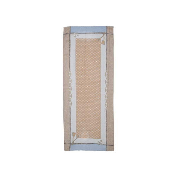 Beige Polyester Scarf Liu Jo