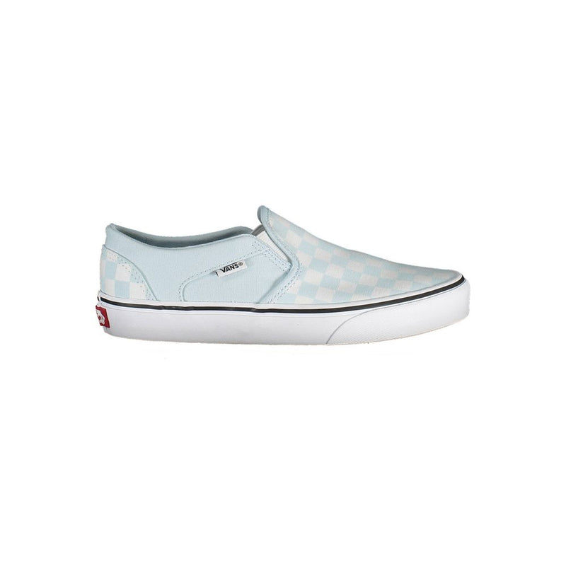 Light Blue Polyester Women Sneaker Vans