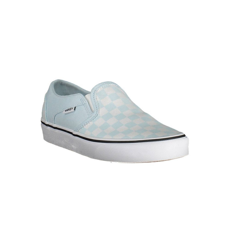 Light Blue Polyester Women Sneaker Vans
