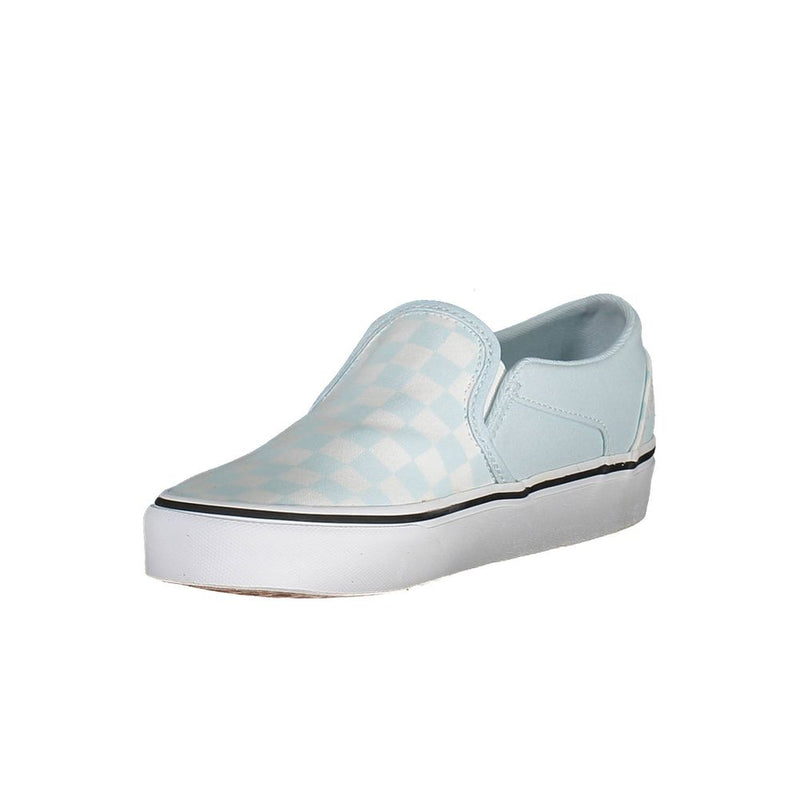 Light Blue Polyester Women Sneaker Vans