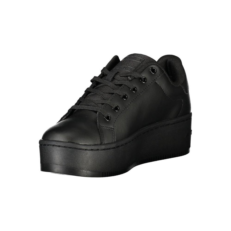 Black Polyethylene Women Sneaker Tommy Hilfiger