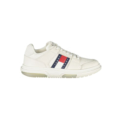White Leather Women Sneaker Tommy Hilfiger
