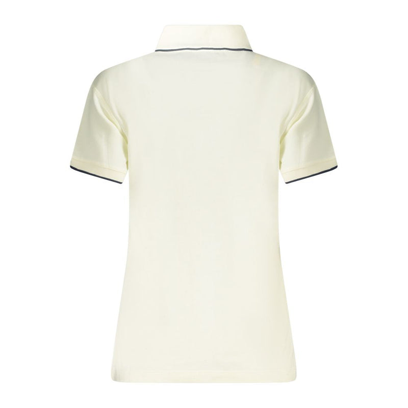 White Cotton Women Polo Shirt North Sails