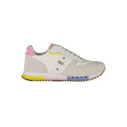 White Leather Women Sneaker Blauer