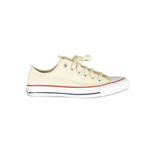 Beige Cotton Women Sneaker Converse