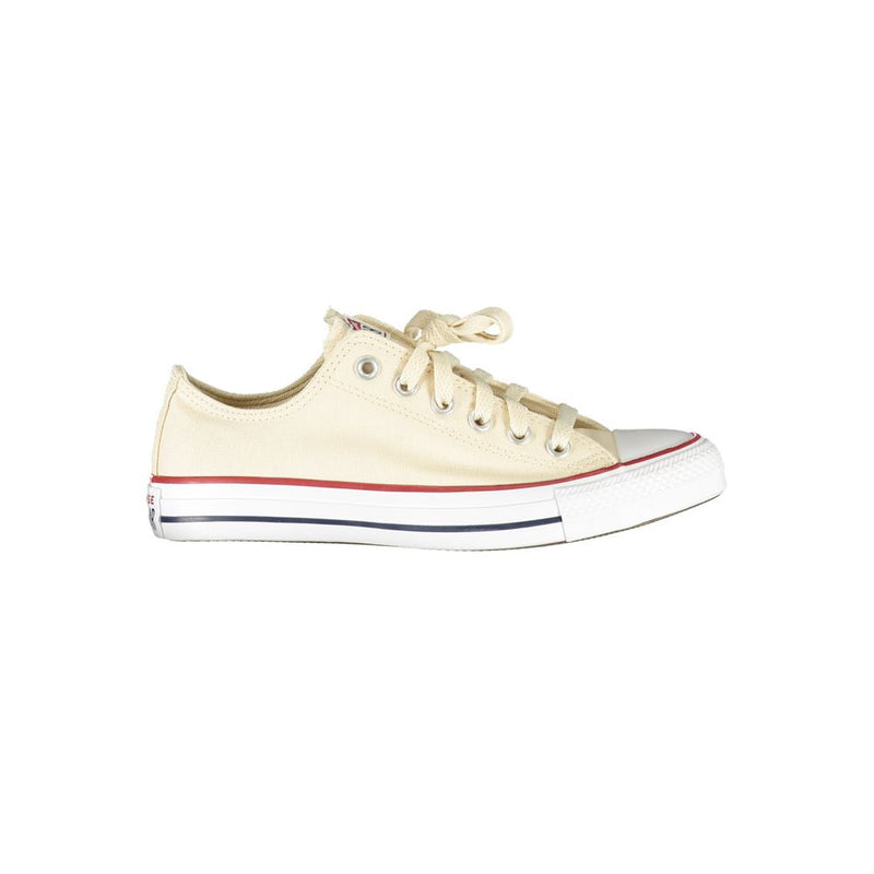 Beige Cotton Women Sneaker Converse