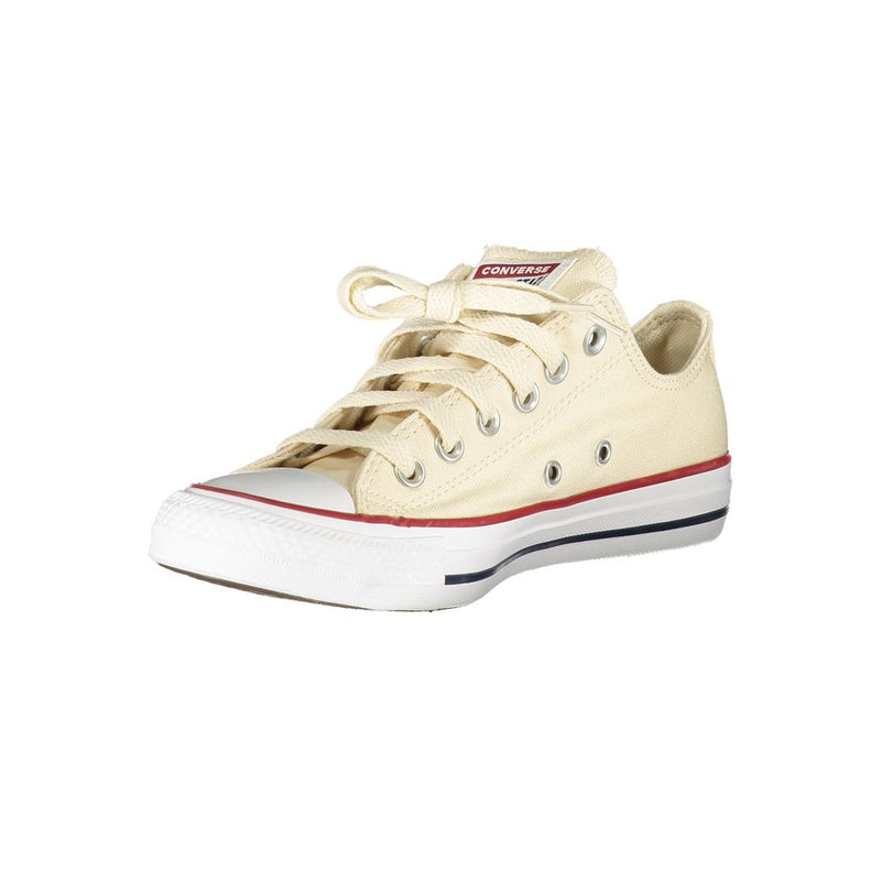 Beige Cotton Women Sneaker Converse