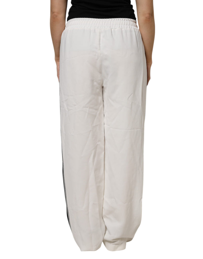 White Jogger Sweatpants Pants Dolce & Gabbana
