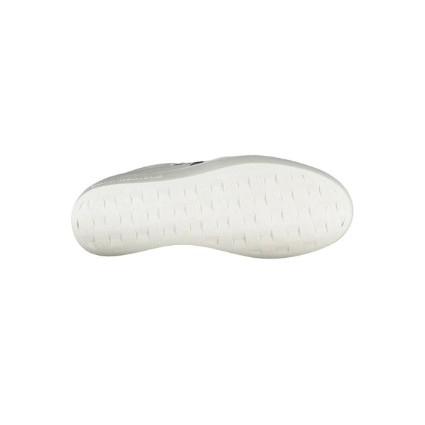 White Polyester Sneaker Calvin Klein