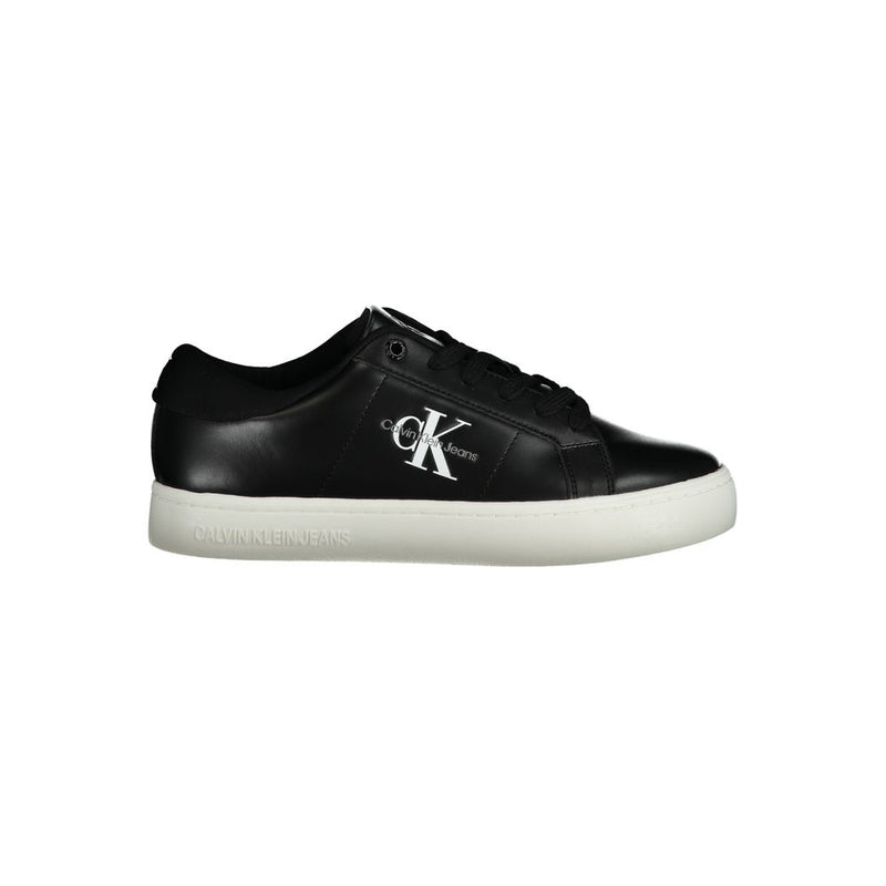 Black Polyethylene Women Sneaker Calvin Klein