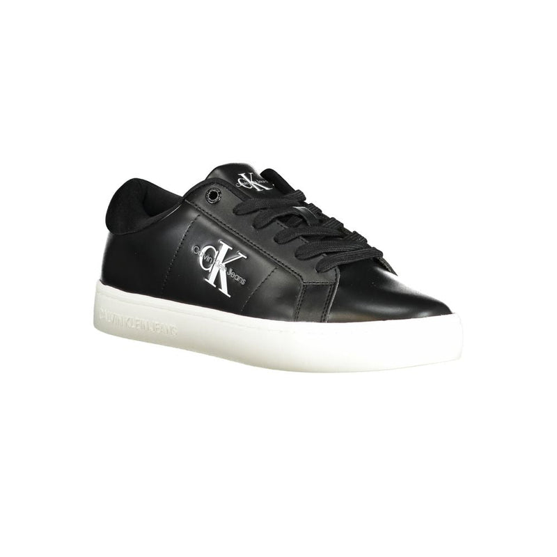 Black Polyethylene Women Sneaker Calvin Klein