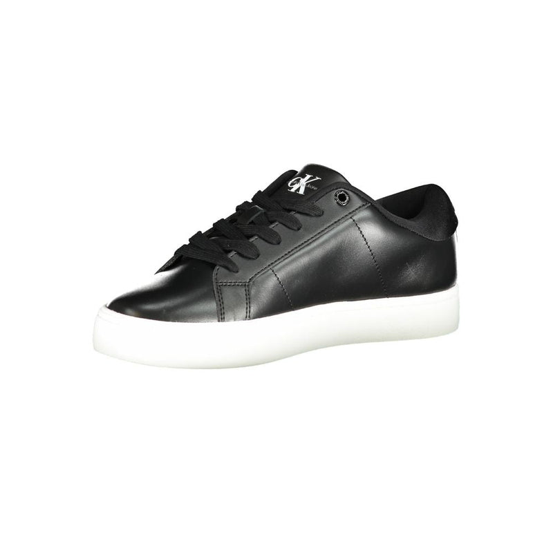 Black Polyethylene Women Sneaker Calvin Klein