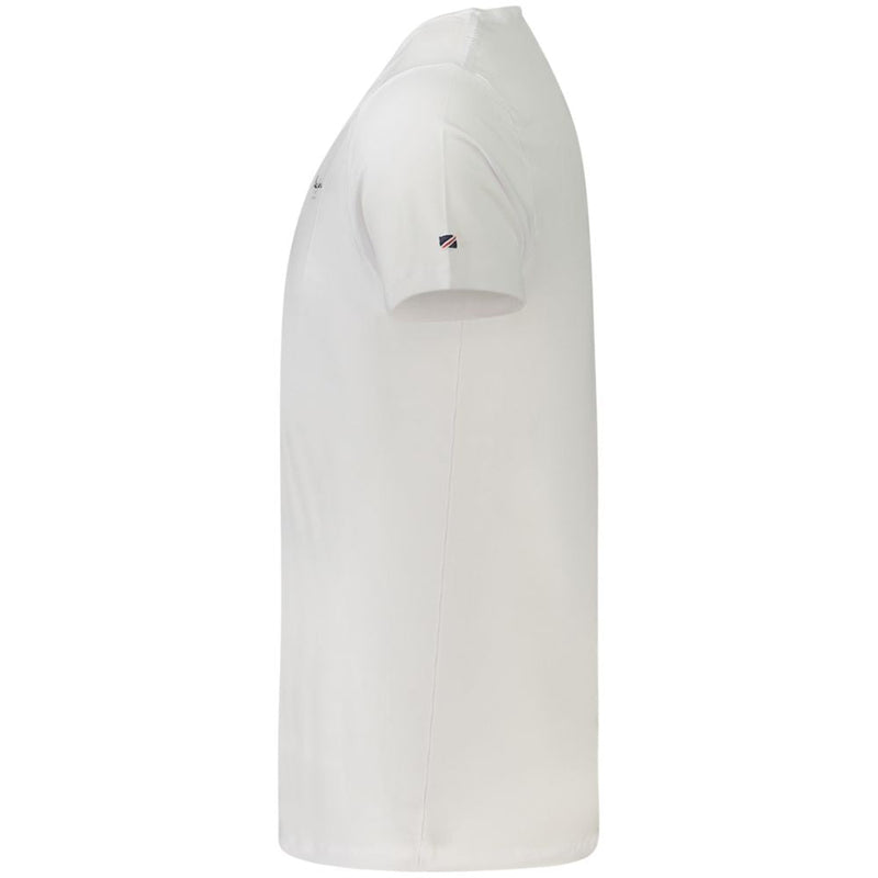 White Cotton Men T-Shirt Pepe Jeans