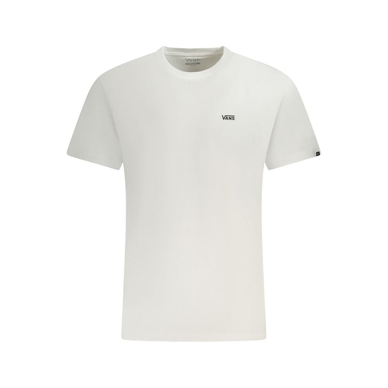 White Cotton T-Shirt Vans
