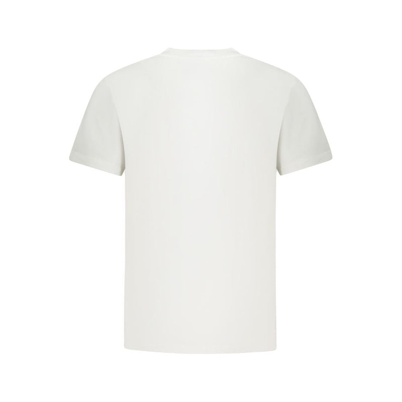 White Cotton T-Shirt Vans