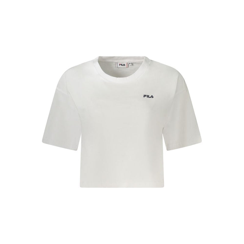White Cotton Tops & T-Shirt Fila