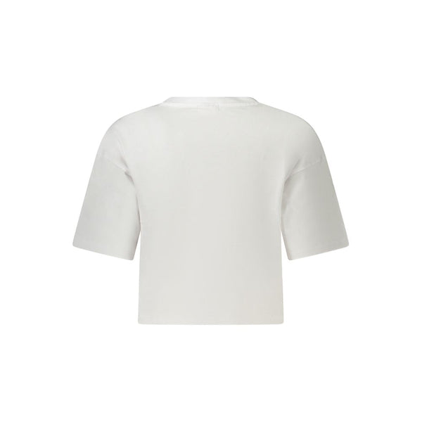 White Cotton Tops & T-Shirt Fila