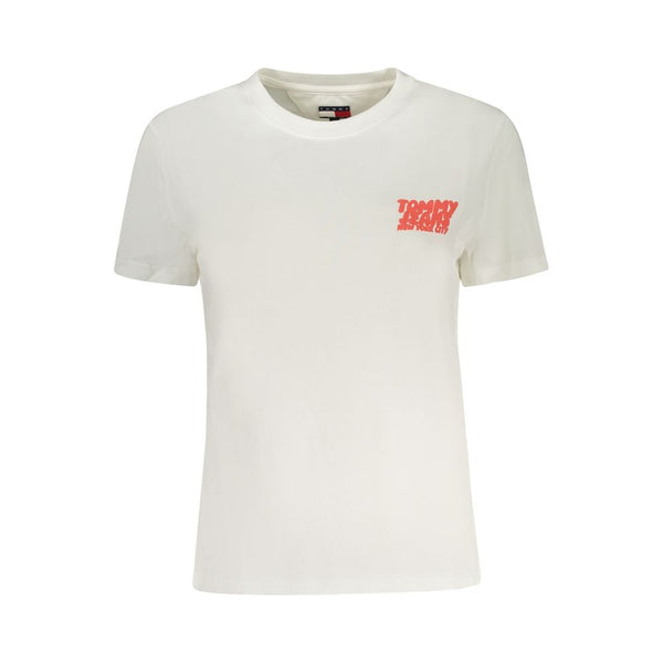 Beige Cotton Women Top Tommy Hilfiger