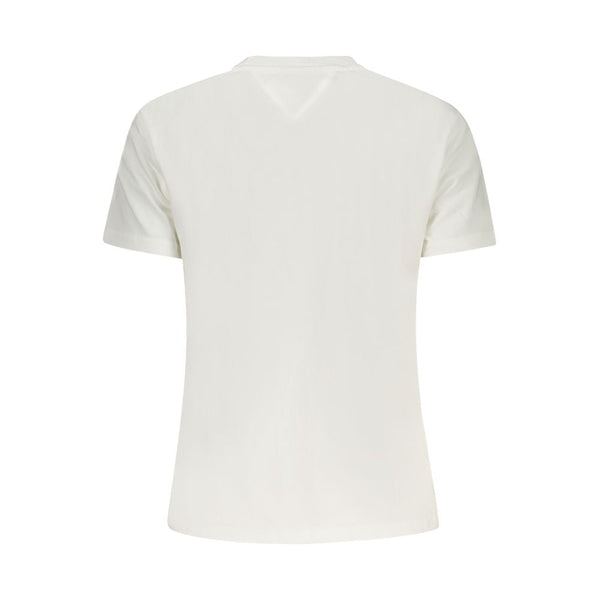 Beige Cotton Women Top Tommy Hilfiger