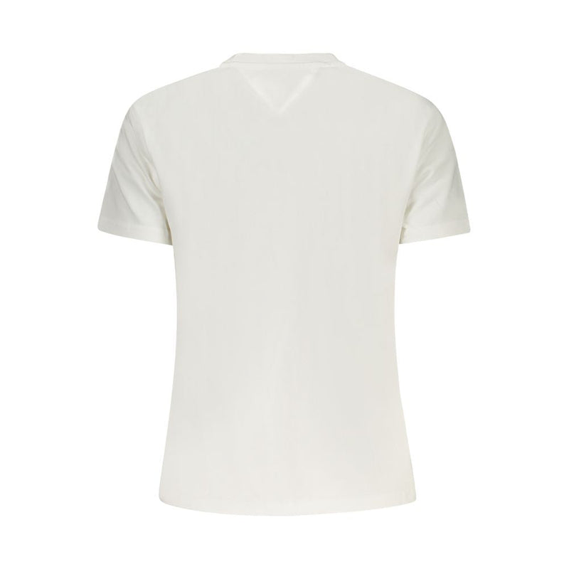 Beige Cotton Women Top Tommy Hilfiger