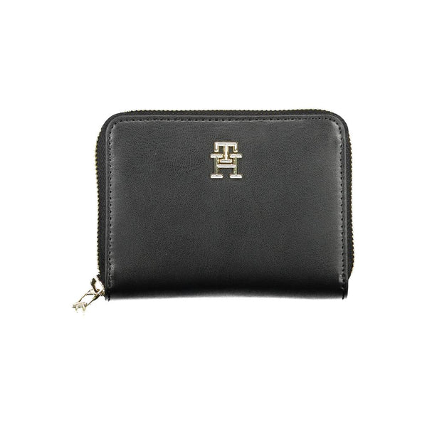 Black Polyethylene Wallet Tommy Hilfiger