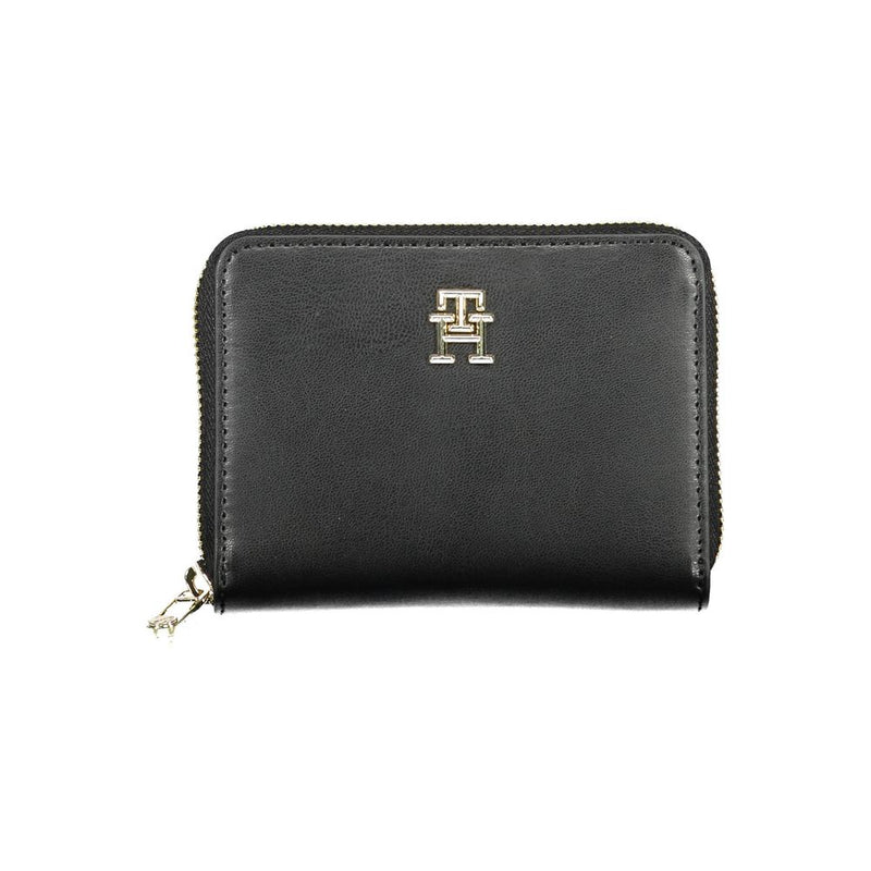 Black Polyethylene Wallet Tommy Hilfiger