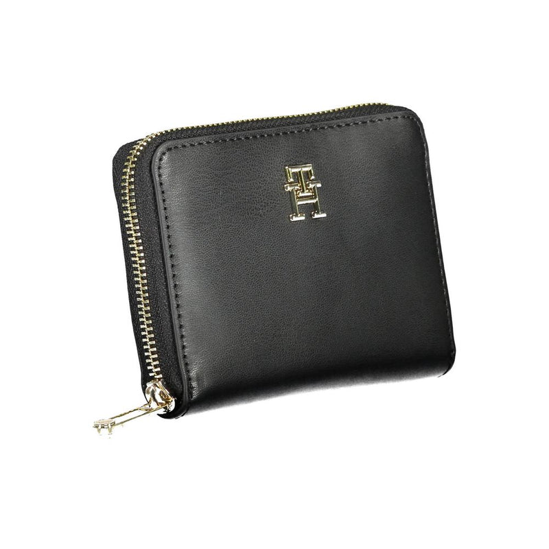 Black Polyethylene Wallet Tommy Hilfiger