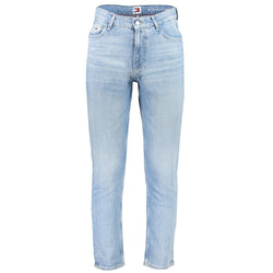Light Blue Cotton Men's Jean Tommy Hilfiger