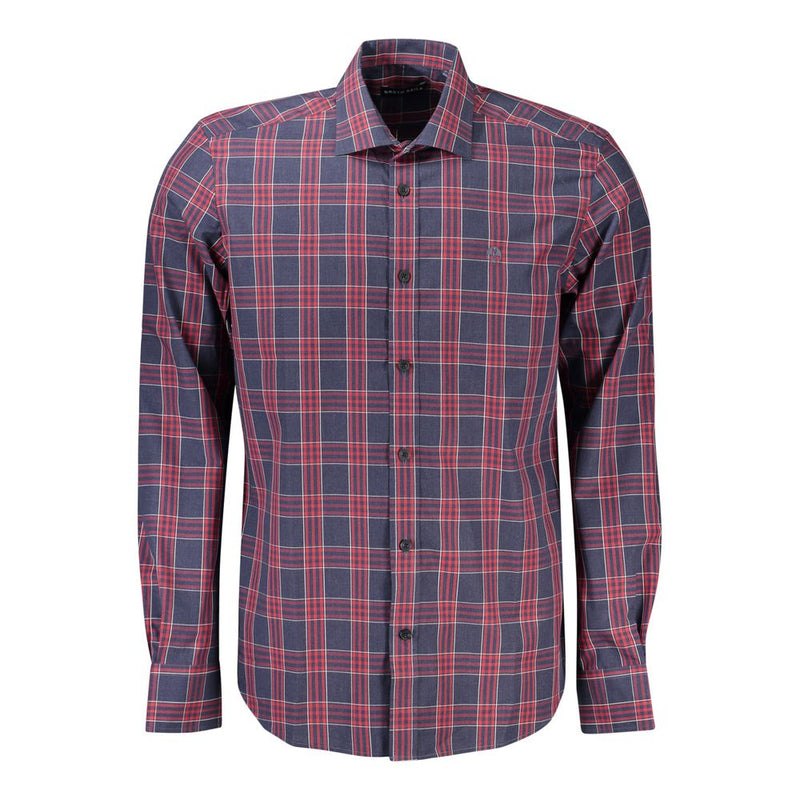 Blue Cotton Men Shirt North Sails