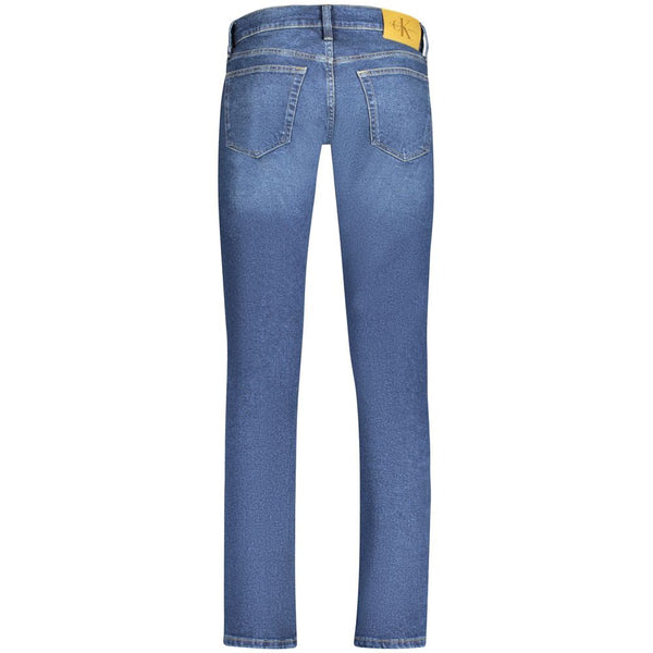 Blue Cotton Men Jeans Calvin Klein