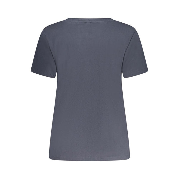 Blue Cotton Women T-Shirt Pepe Jeans
