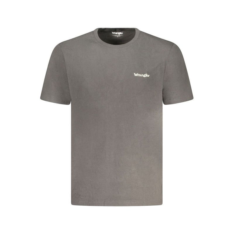 Black Cotton T-Shirt Wrangler